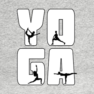 Yoga Poses T-Shirt